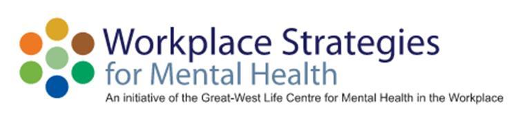 48 Resources Workplace Strategies for Mental Health Website Mental Health