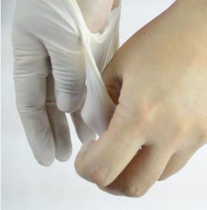 Personal Protective Measures Personnel must remove and discard gloves and sanitize hands if