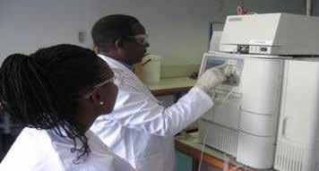 EXPLORING TRADITIONAL MEDICINE Figure 2: The newly-established International Pharmacology Speciality Laboratory the first of its kind in Zimbabwe.