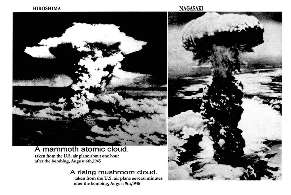 A mammoth atomic cloud Photographed from a U.S.