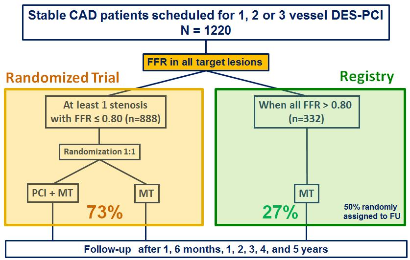 FAME 2 : FFR-Guided PCI versus