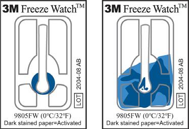 Monitoring: Use FreezeWatch Place a Freeze Watch indicator in every refrigerator with freezesenstitive vaccines.