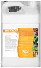 IRO-MAX TM The Solution for Improved Iron Nutrition in Plants Huma Gro IRO-MAX complexed with Micro Carbon Technology provides effective and