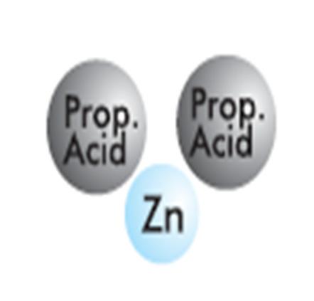 Metal organic acids Metal propionate Resulting of combining soluble