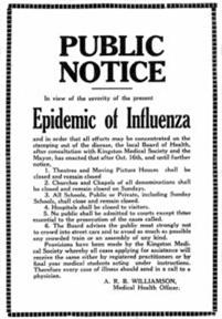 2. The Spanish Flu Pandemic of 1918 The Influenza virus spread across the world, killing more than 25 million in six months.