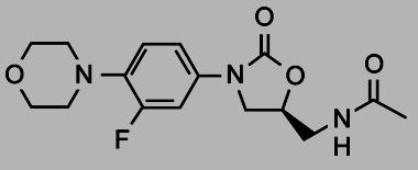 Oxazolidinone: linezolid Solubility (morpholine