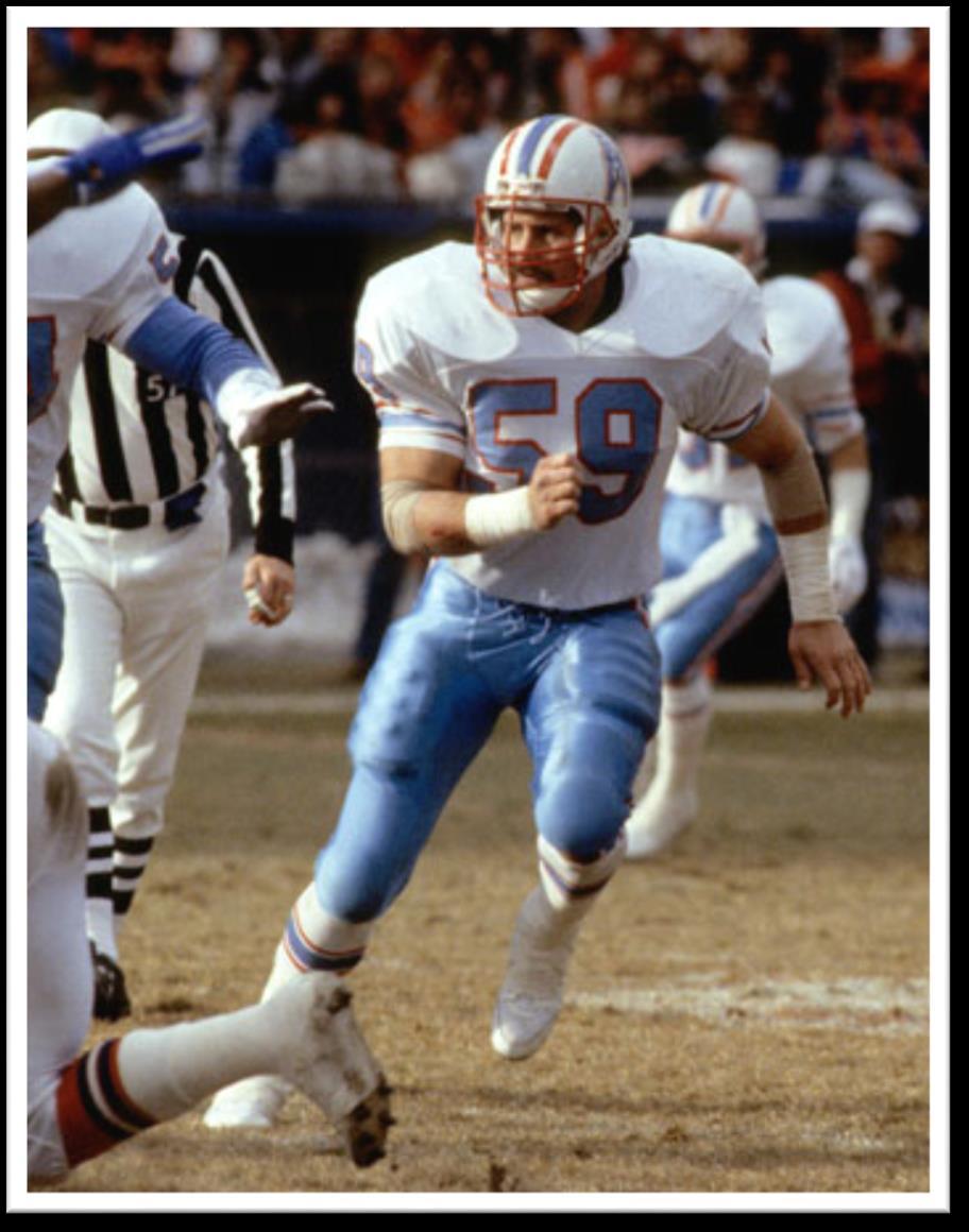 John Grimsley Oilers and Dolphins 8 known concussions Died