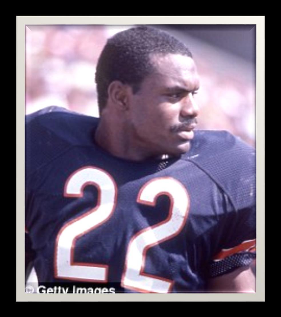Dave Duerson Notre Dame Chicago Bears All-American 11 years in NFL Family: