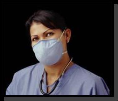 Survey Results show that a variety of NIOSH-approved respirators are used in health