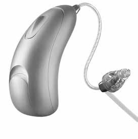 Your hearing aids at a glance 1 Wire - connects the speaker unit to your hearing aids 2 Microphones - sound enters your hearing aids through the microphones 3 Push button - switches between listening