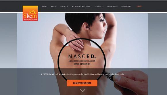 MASCED ACCREDITATION Melanoma and Skin Cancer Early Detection A NATIONAL, EDUCATIONAL ACCREDITATION PROGRAMME FOR HAIR, HEALTH AND BEAUTY INDUSTRY PROFESSIONALS.