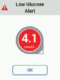 are not falling fast enough to get an Urgent Low Soon Alert. You can change your Low Alert: On by default; can be turned off Choose the alert level and sound 4.