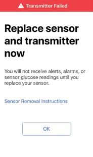 Issue Transmitter Alert Transmitter not working. Sensor session automatically stops.