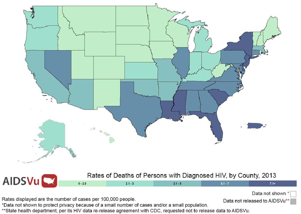 Rates of Deaths of Persons