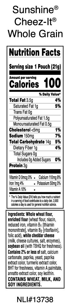 246 Allergen Information CONTAINS WHEAT, MILK AND SOY INGREDIENTS.
