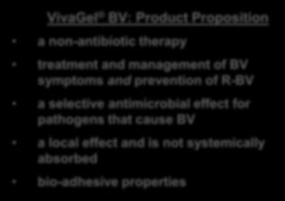 PAGE 17 Bacterial Vaginosis and VivaGel BV: Two Attractive Commercial Opportunities