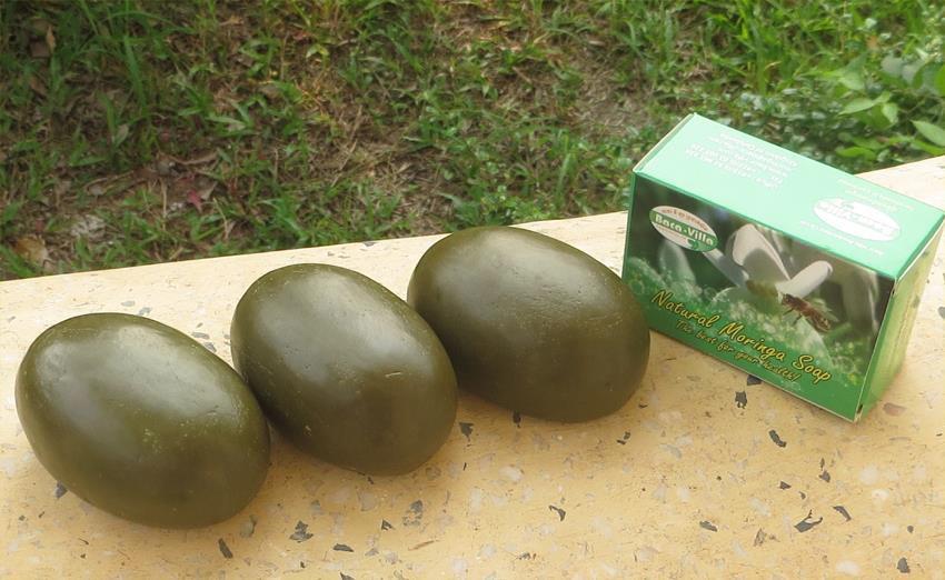 Natural Moringa Soap Natural 100 gram Handmade Natural Moringa Soap, excellent for you re skin, cleanses and detoxifies the skin. We are using the cold process method.