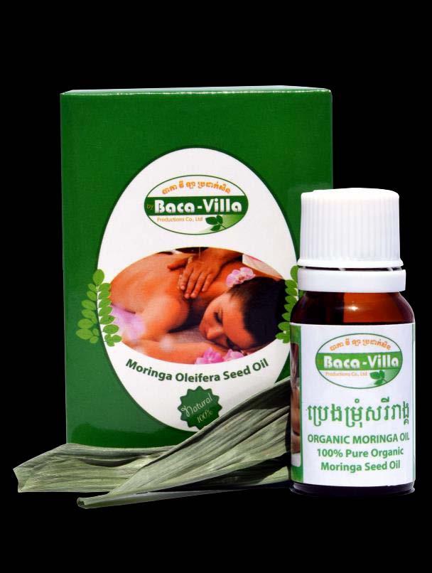 Moringa Seed Oil Natural 10 ml & 30 ml & bulk Moringa Seed Oil contains 1,700 antioxidants and vitamins A,B,C,E.