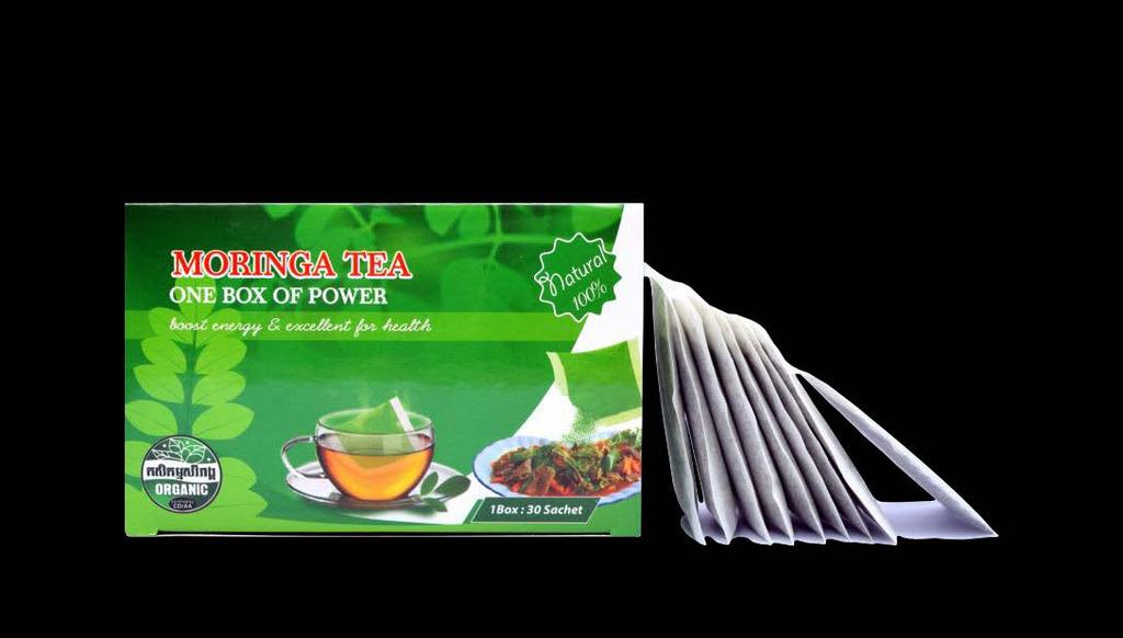 Moringa Tea Organic 50 gram Inside hot water and let the