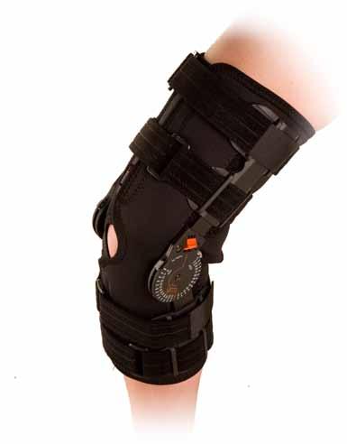 Three Panel Immobilizer Fits and shapes to leg using medial and lateral stays Circumference adjusts up to 30 thigh Terry cloth interior for added patient