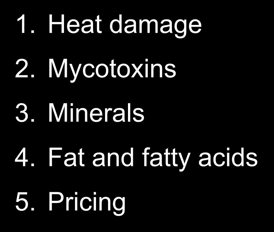 Mycotoxins 3.