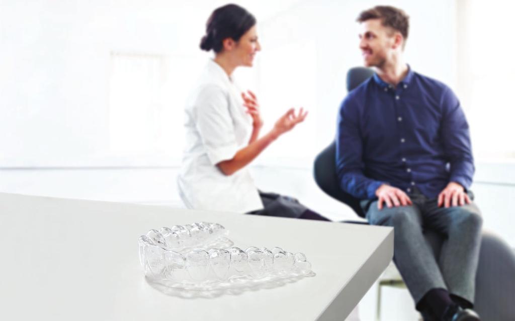 Clear aligners Now you can offer clear aligners and grow Clear aligners represent today one of the fastest growing areas within dentistry.