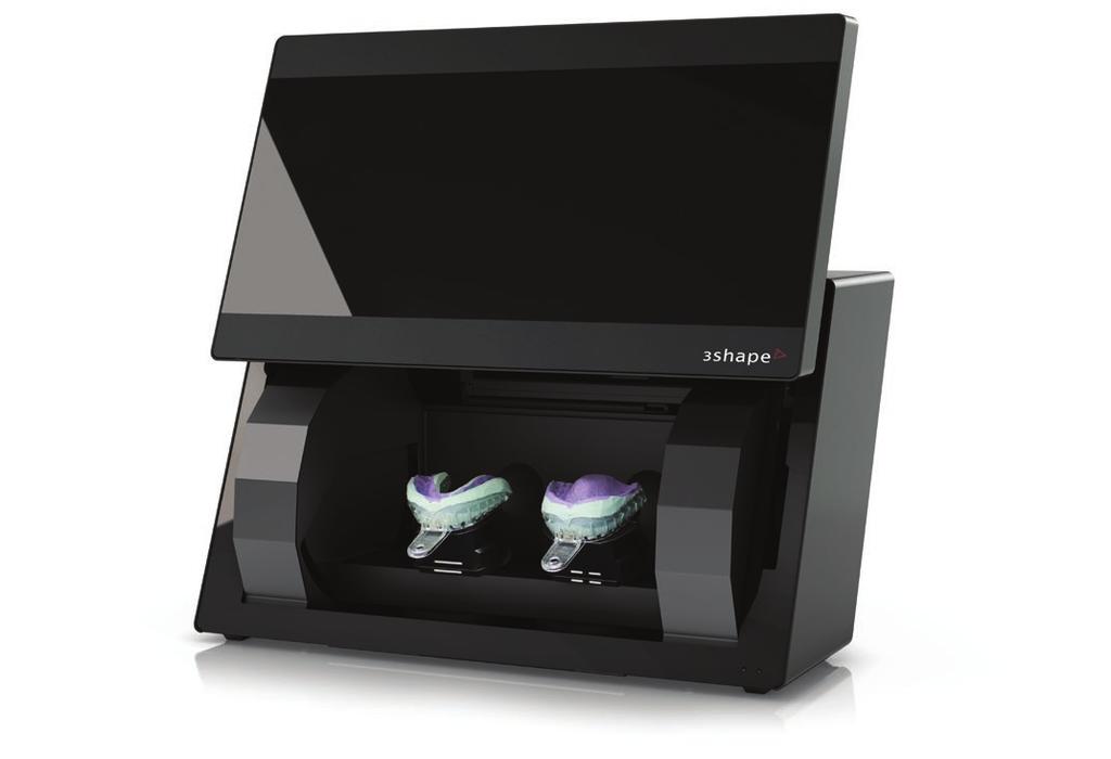 3Shape D2000 Increase productivity by up to 40% The D2000 scanner provides very high ISO-documented accuracy, color texture, superior scan speeds and Adaptive Impression Scanning.