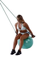#8: Stability Ball Triceps Extension Gym Equivalent: Seated Cable Machine
