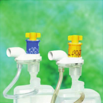 Select from two precision nebulizer adaptors for delivery of a consistent aerosol over a wide range of oxygen concentrations Two heater options provide heated aerosol therapy Prefilled sterile