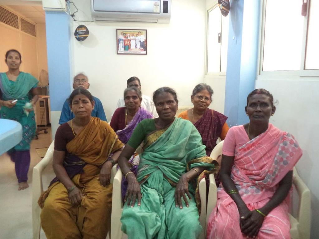 Camp surgery patients awaiting dilatation of