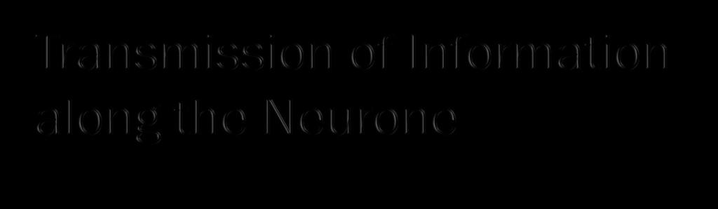 Nerve impulses is carried along the neurones in