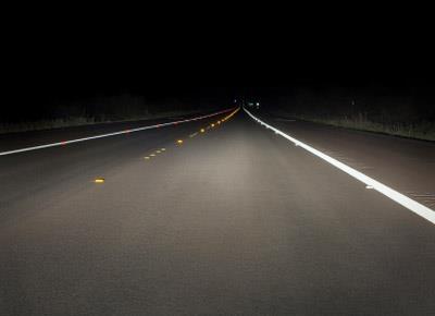 Driving at Night: After just two hours behind the wheel, the drivers