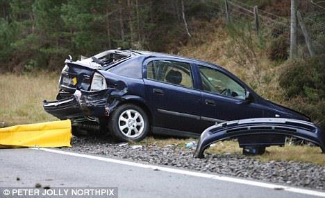 Crashes caused by drivers falling asleep at the wheel typically involve vehicles running off the