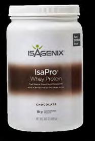 ISAPRO An undenatured whey protein blend to support muscle growth and recovery Superior