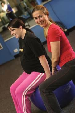 Pregnancy and abdominal bracing Abdominals relaxed Abdominals braced Courtesy of The Pregnancy Centre Slide 4 Pregnancy and abdominal bracing Teach abdominal muscle bracing or actively carrying the