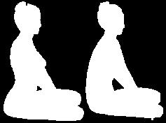 As you exhale feel it come back up to the third eye. Mentally bring SAT down and NAM back up the spine. Rotate the Pelvis Sit in easy pose.