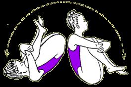 Exhale very slowly and come down one vertebra at a time. Relax. 1-3 minutes. Benefits: This exercise strengthens the lower back.