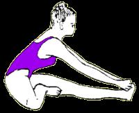 Life Nerve Stretch Legs outstretched, bring right foot into left thigh, and slowly bend over the left leg to grab the foot or ankle (or wherever it is comfortable), keeping the leg flat on the ground.