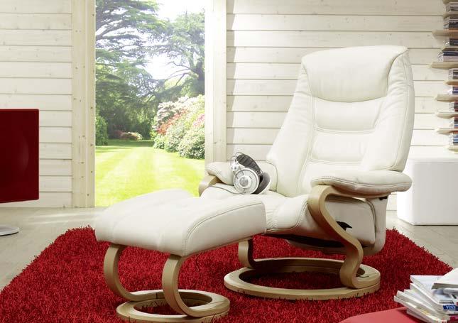 FOR THE HOME A beautiful back can delight as much as an attractive face - especially the graceful high backrest of our