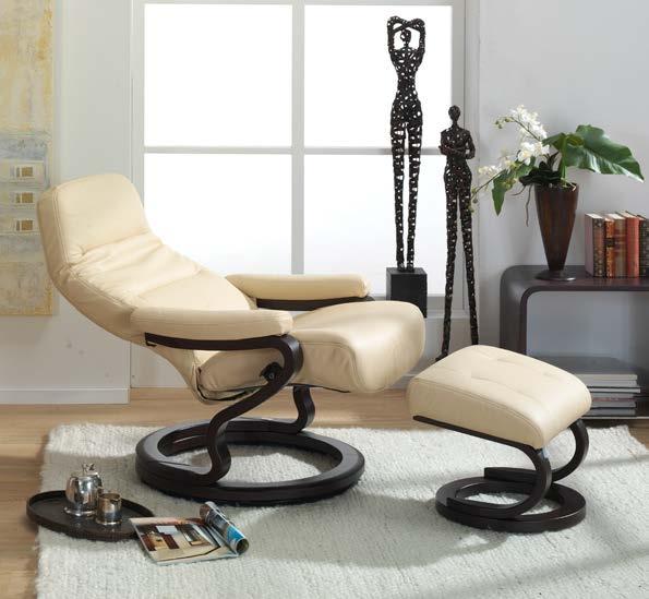 glide smoothly from a sitting to a comfortable lying position.