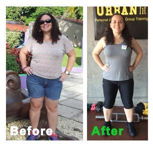 Results Denise Went from 198lbs. to 173lbs!