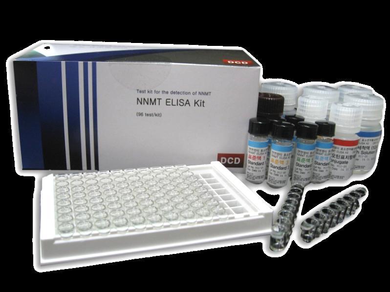 NNMT Detection kit for human Renal cell carcinoma by ELISA Description Test kit for the detection of NNMT Trade Name NNMT ELISA kit Background