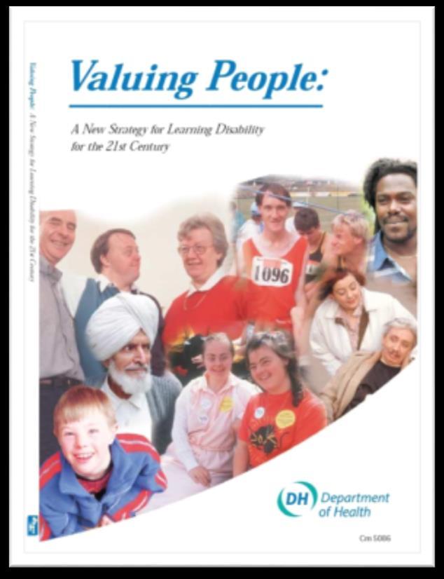 Defining learning disability DH (2001) describe people with learning disabilities as having a reduced ability to understand new or complex information, or to learn new