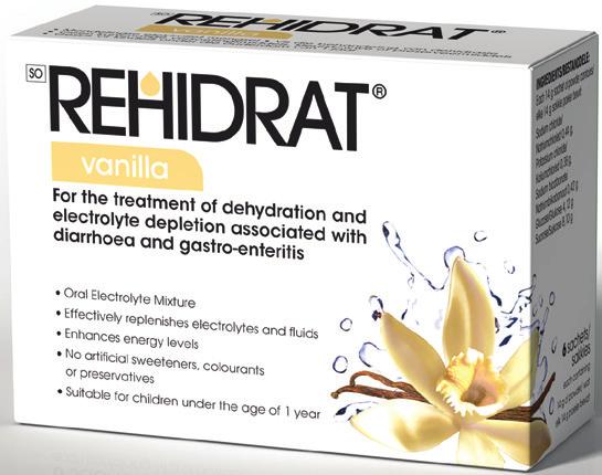 MODULE 6 REHIDRAT Rehidrat offers two oral rehydration solutions (ORS), Rehidrat and Rehidrat Sport. These products come in a range of delicious flavours.