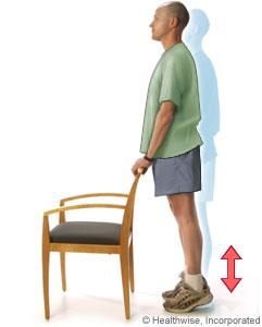 repetitions. Lie on your stomach with your knees straight. If your kneecap is uncomfortable, roll up a washcloth and put it under your leg just above your kneecap.