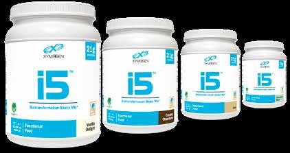 i5 Biotransformation Shake Mix* i5 is available in Chai, Creamy Chocolate, Vanilla Delight, & Chocolate Mint i5 represents an innovative approach to biotransformation for individuals whose health is