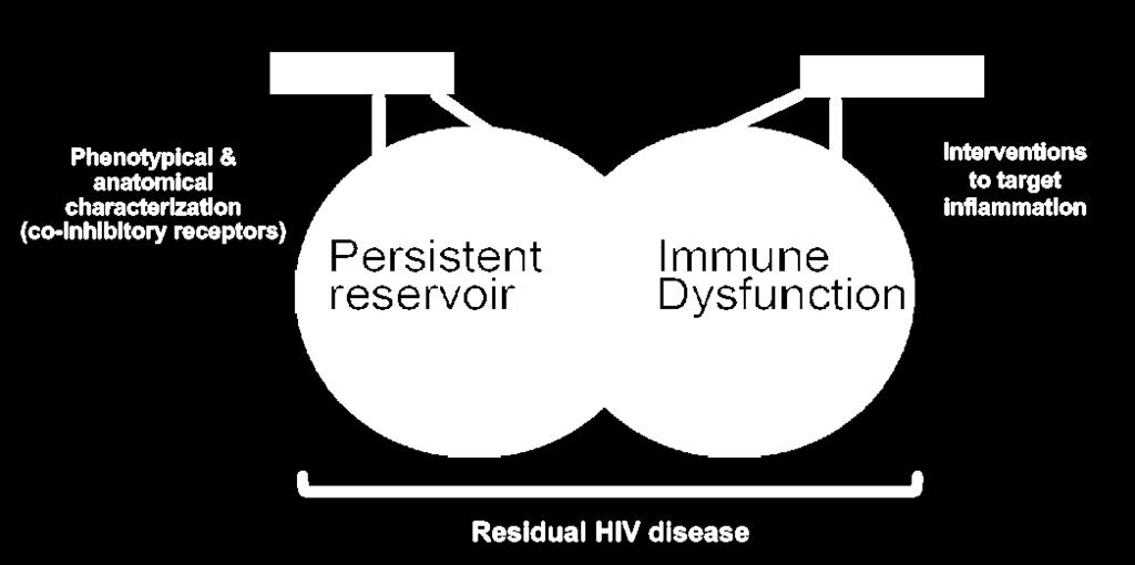 Residual disease in ART-treated HIV-infect.