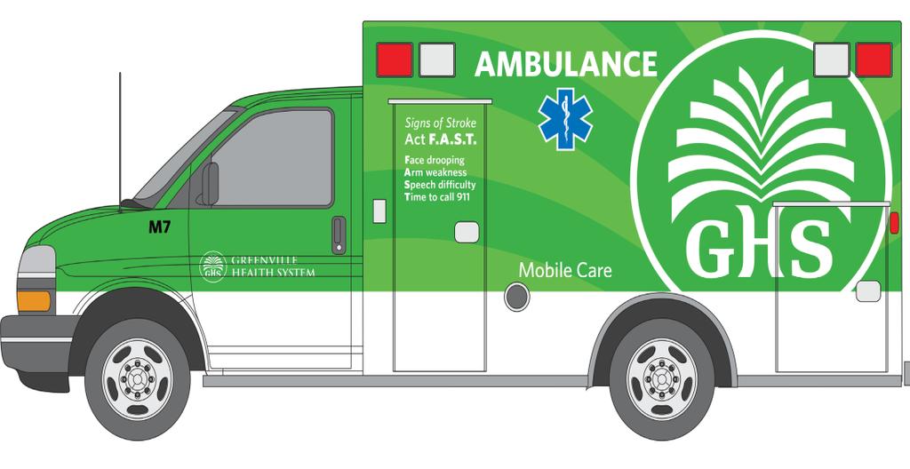 Ambulance 40,000 miles/year