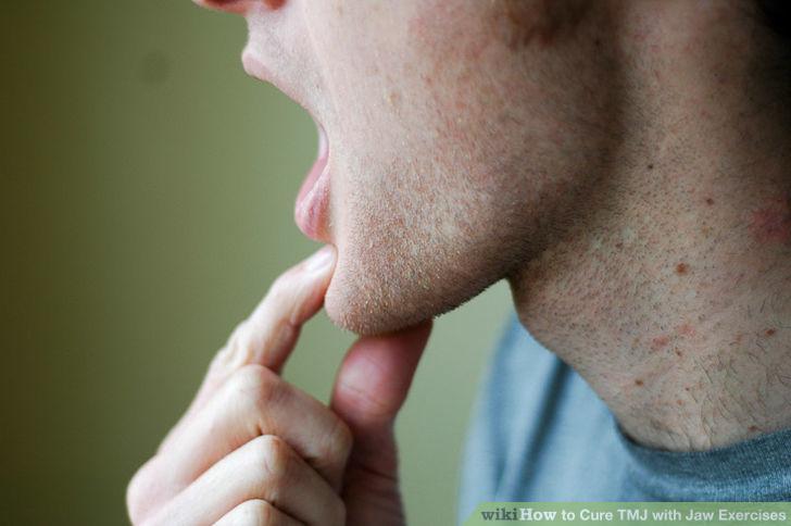Hold the mouth in the open position for 3 to 6 seconds, then close the mouth slowly.