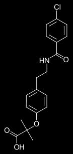 Bezafibrate 2-(4-{2-[(4-chlorobenzoyl)amino]ethyl}phenoxy)-2- methylpropanoic acid bezafibrate is an agonist of PPARα peroxisome